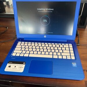 HP Blue Laptop